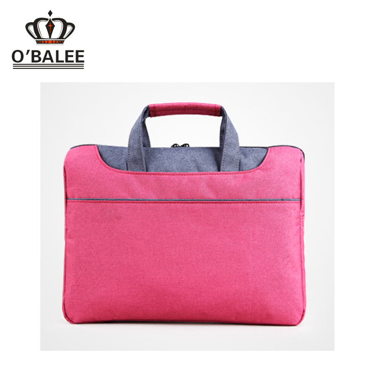 Mutifunctional stylish korean laptop bag with double shoulder straps