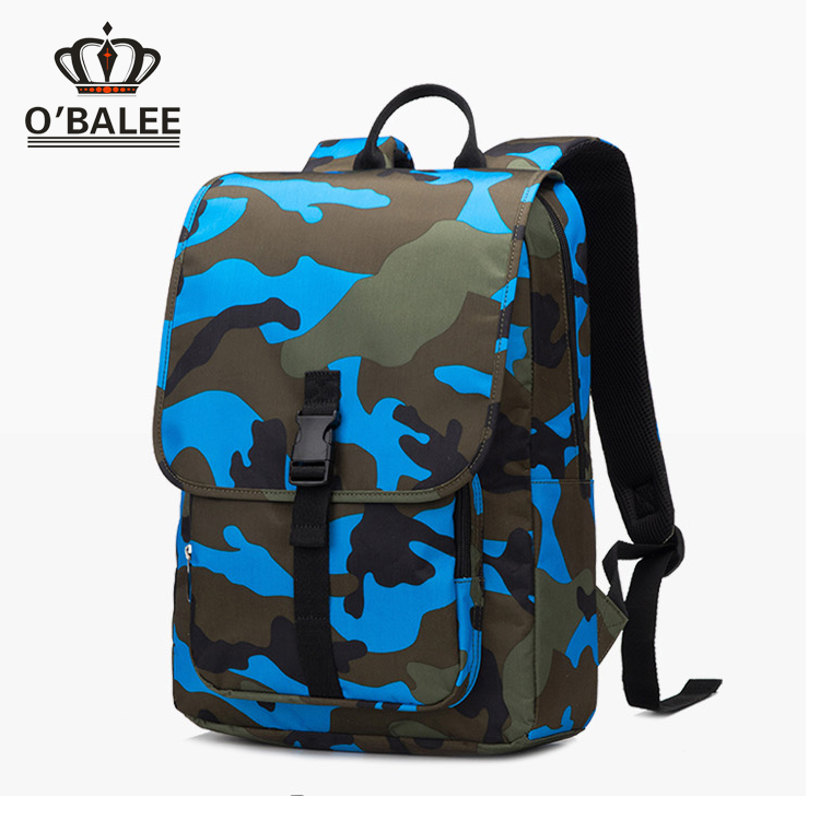 Nylon Laptop Backpack waterproof sport hidden compartment backpack