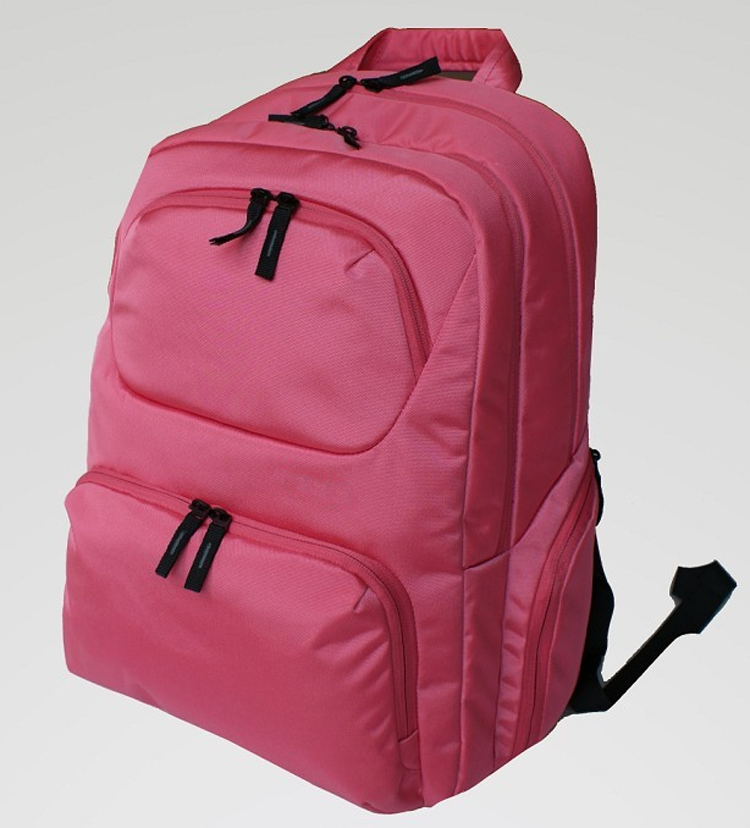 padded back red laptop packbag, 17