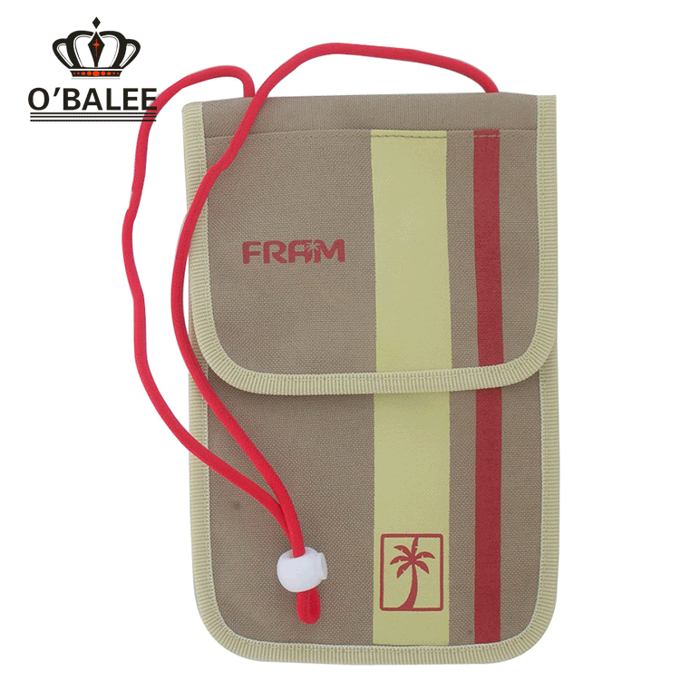 Carry-all Passport Document Travel Wallet or custom passport holder bag