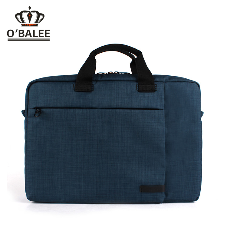 promotional 15.6inch blue laptop carrying case & brefcase