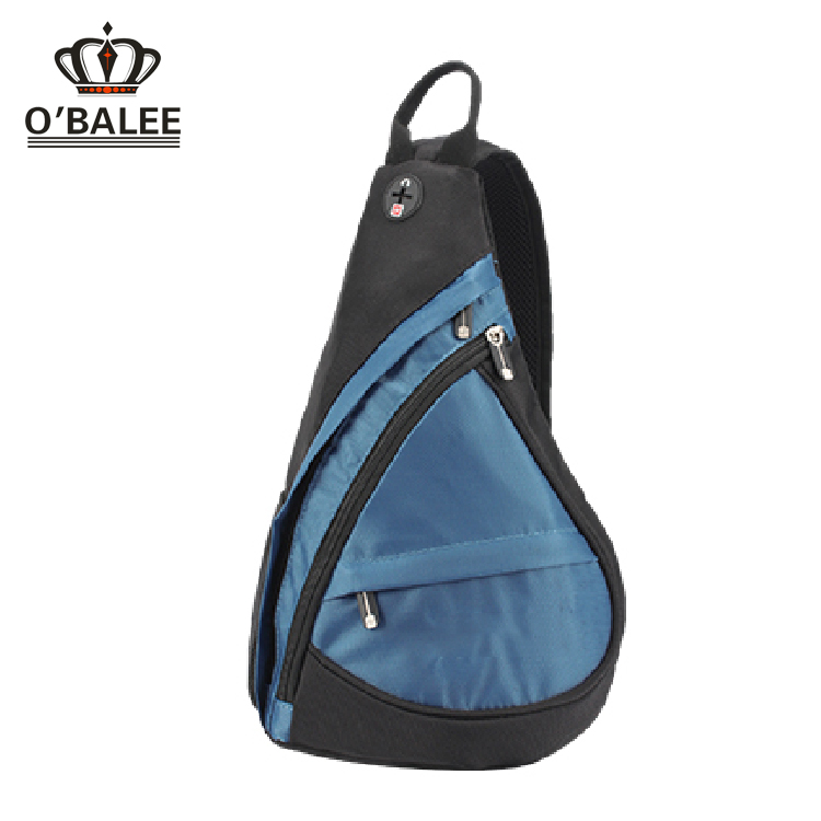 leather chest bag