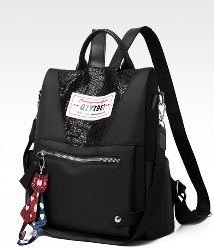 men leather backpack