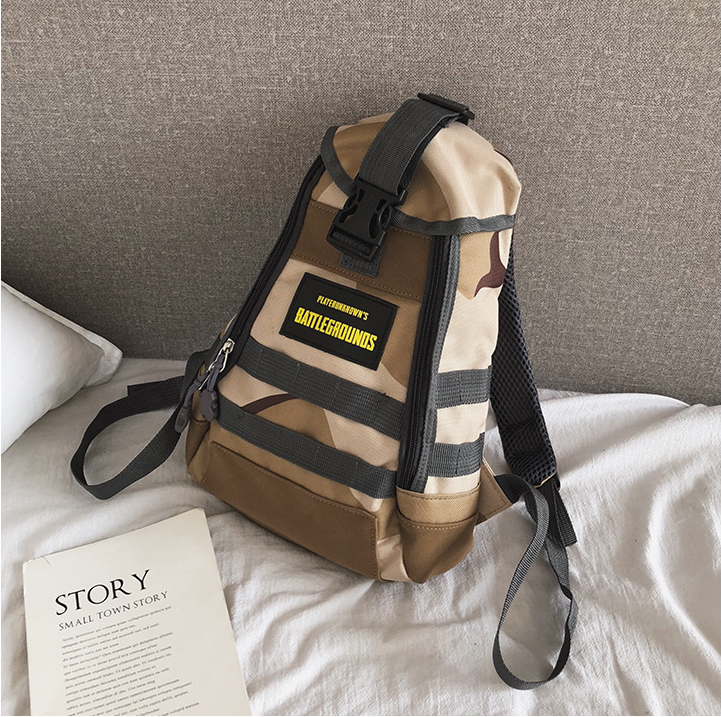 men leather backpack