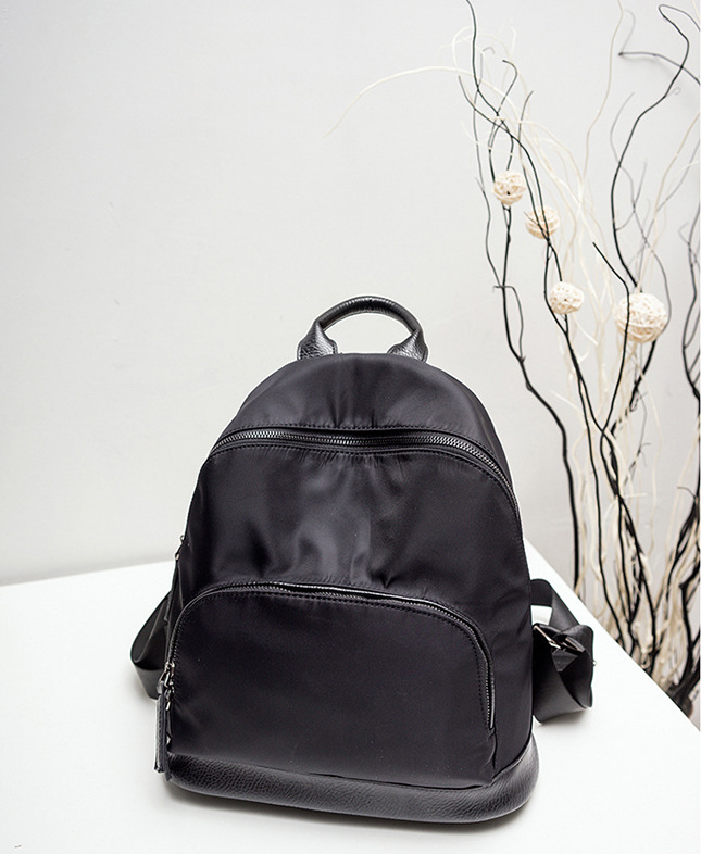 men leather backpack