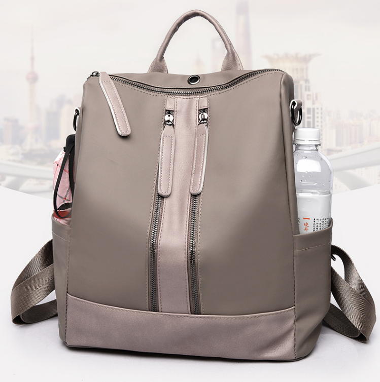 men leather backpack
