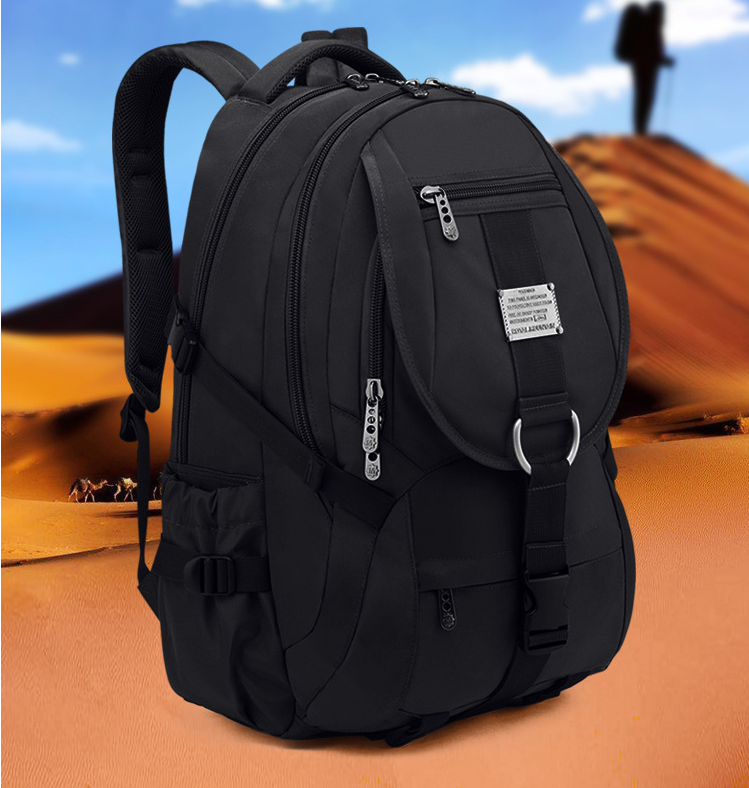 men leather backpack