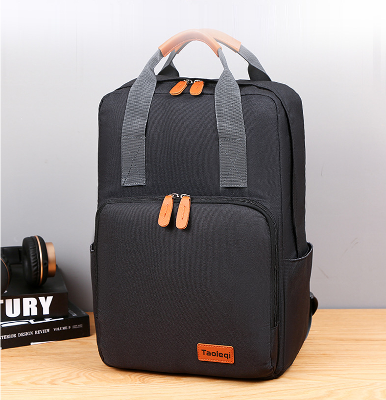 men leather backpack