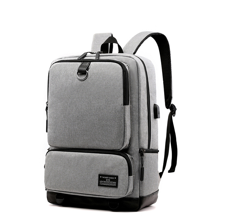 men leather backpack
