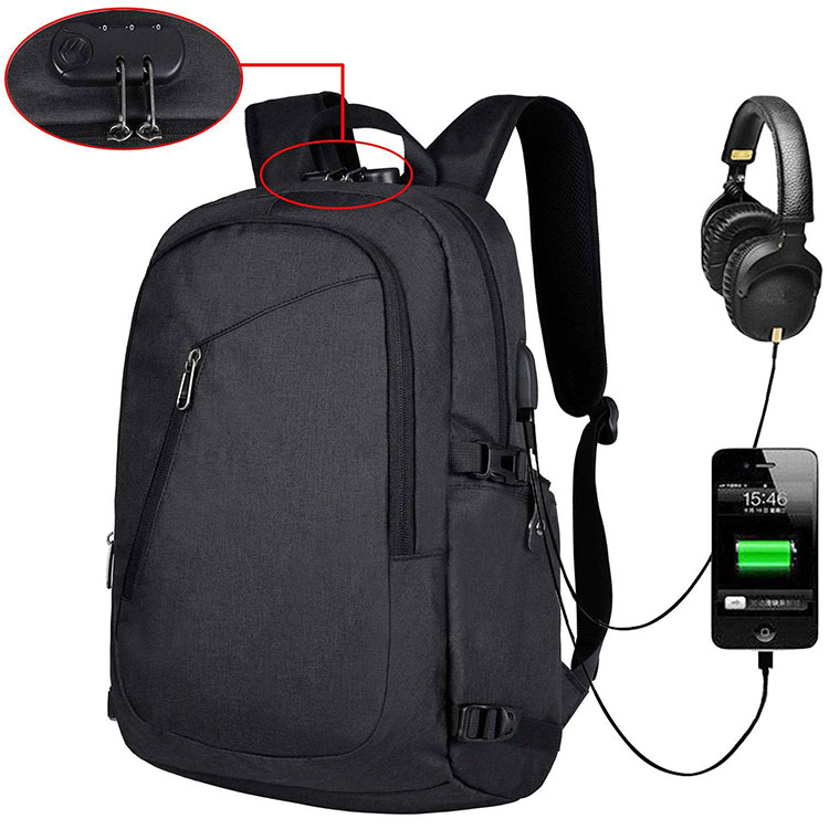 backpack laptop usb